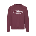 Situazione Giusta Sweater Burgundy